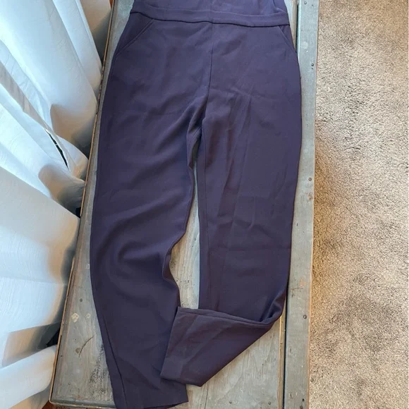 Babaton plum color sleeveless jumpsuit | size 0 - Picture 4 of 10